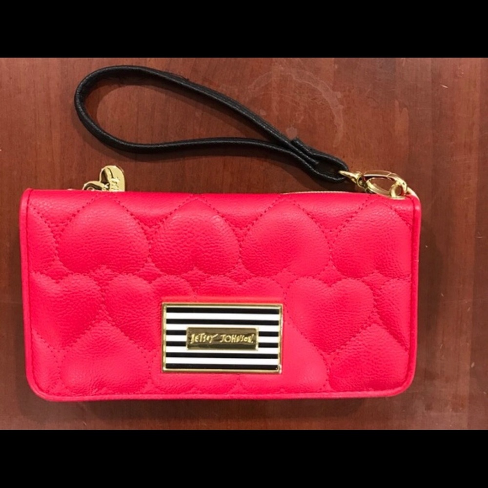 Betsey Johnson Wristlet Wallet